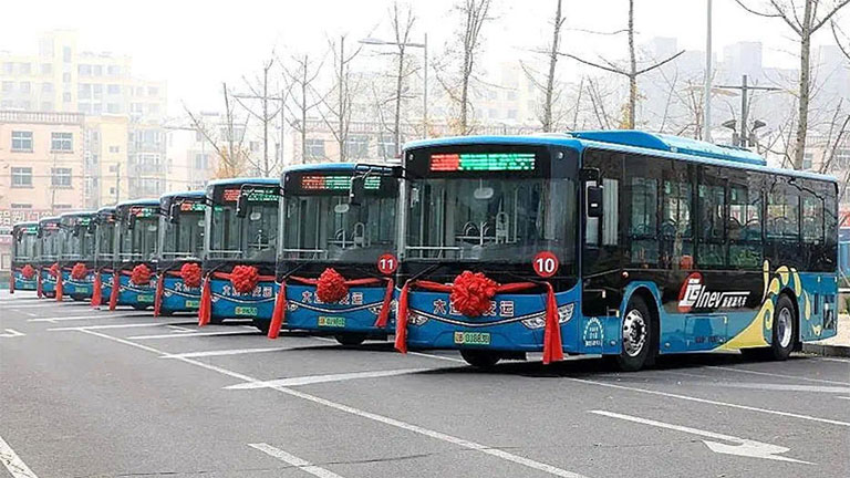 ônibus da cidade chinesa