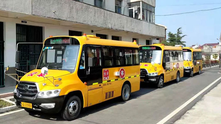 Ônibus escolares especiais Ankai