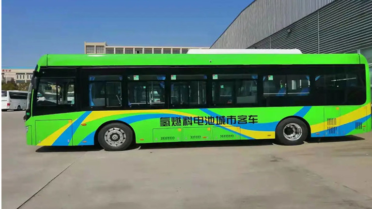 Ônibus de célula de combustível de hidrogênio
