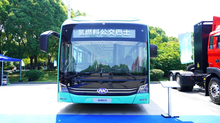 ônibus com célula de combustível de hidrogênio