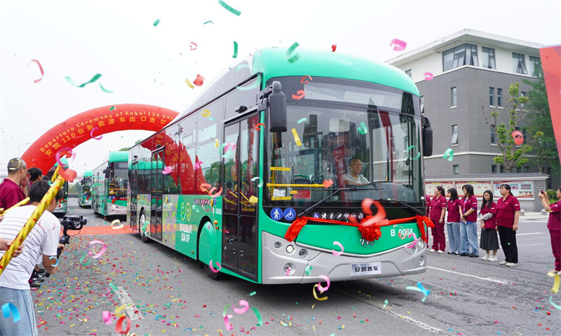 Ankai electric buses assist China-Central Asia cooperation