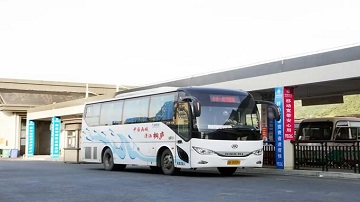 Ônibus Ankai A6 melhoram ainda mais as experiências de viagem para residentes em Tonglu