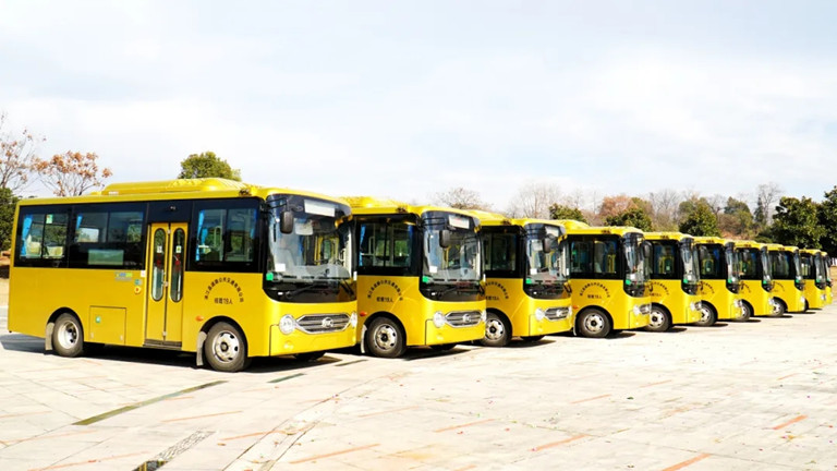 Ônibus elétrico Ankai G6, G7 ajudando na construção do turismo