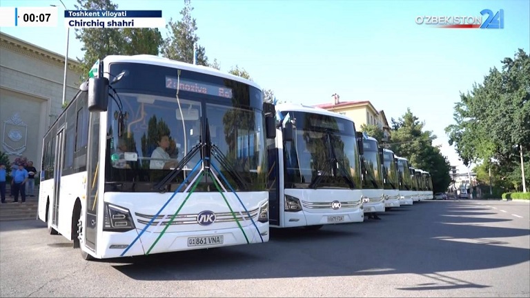 A Fabricação Inteligente Vai ao Mundo, Fortalecendo a Rota da Seda! A Ankai Bus Revitaliza o Transporte Urbano da Ásia Central com uma Década de Cultivo Profundo