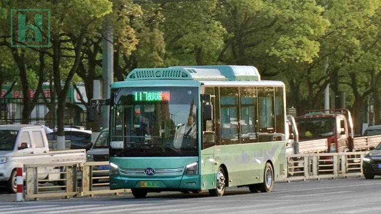 A Ankai Bus chega a Anji e ajuda a modernizar seu transporte verde